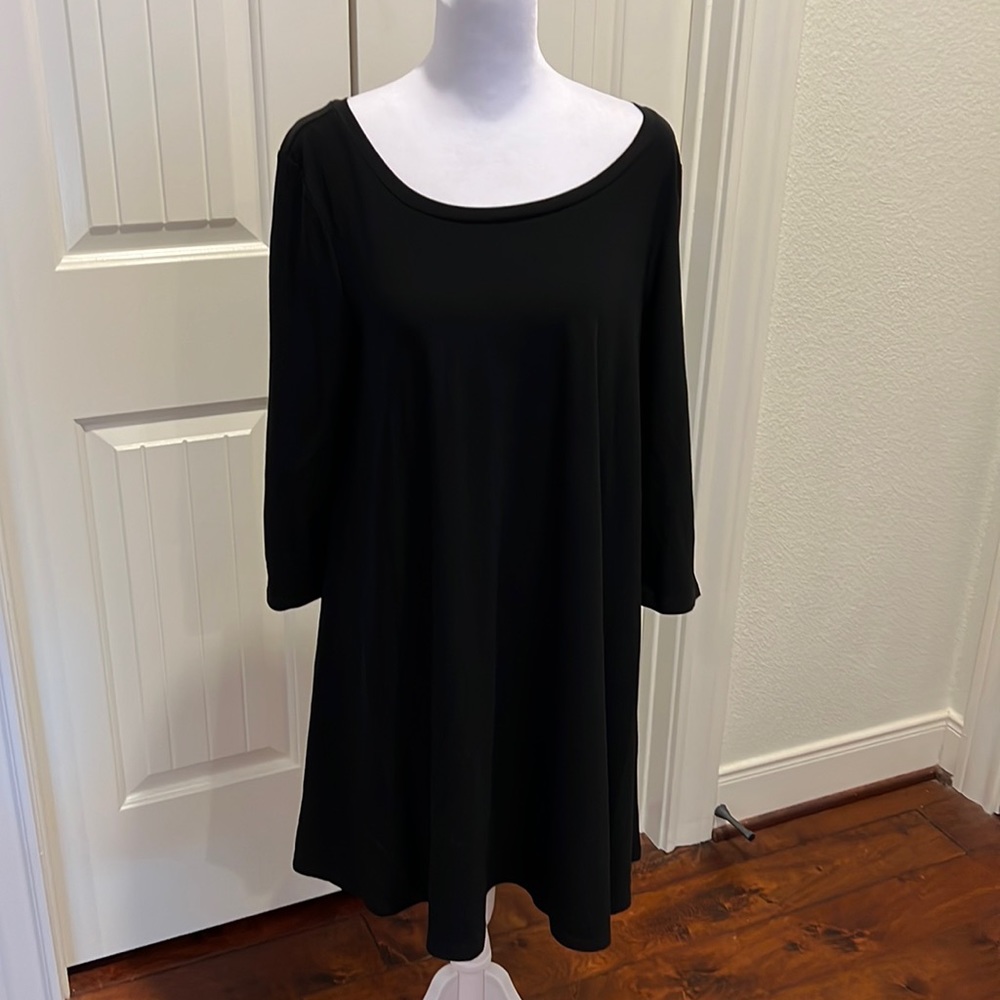 Leith Black Mini Dress- Size Large